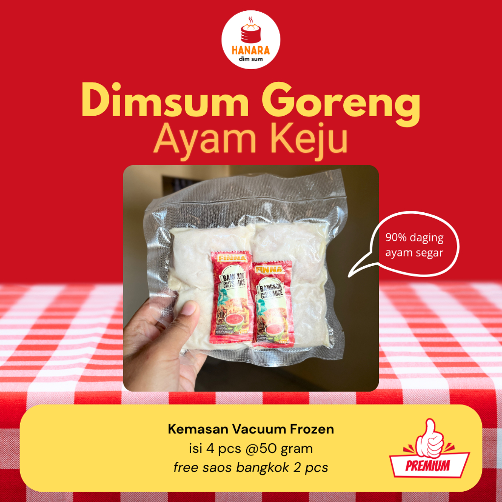 Dimsum Keju Lumer | Dimsum Ayam Keju Goreng | Dimsum Goreng Premium | Dimsum Keju Frozen
