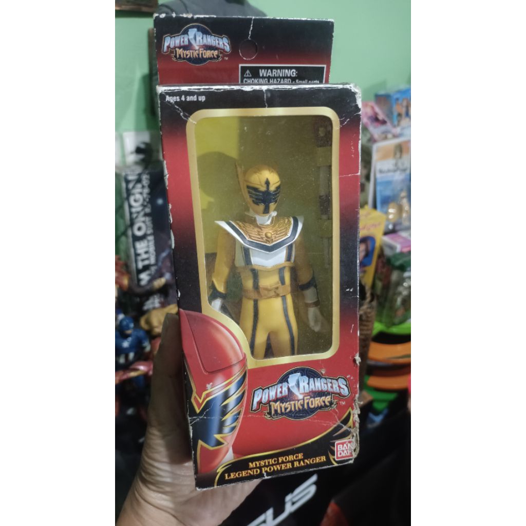 POWER RANGER MYSTIC FORCE YELLOW