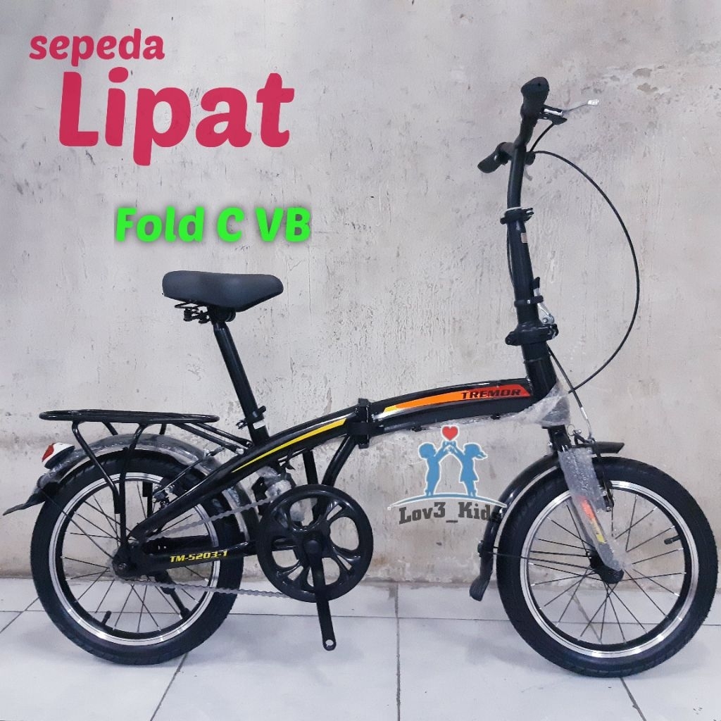 Sepeda Anak Lipat 16 Tremor Velion krnjang