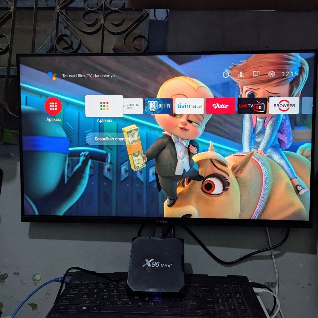 ANDROID TV BOX X96 MAX PLUS 4/32GB ROOT UNLOCK FREE SIARAN TV SIAP PAKAI