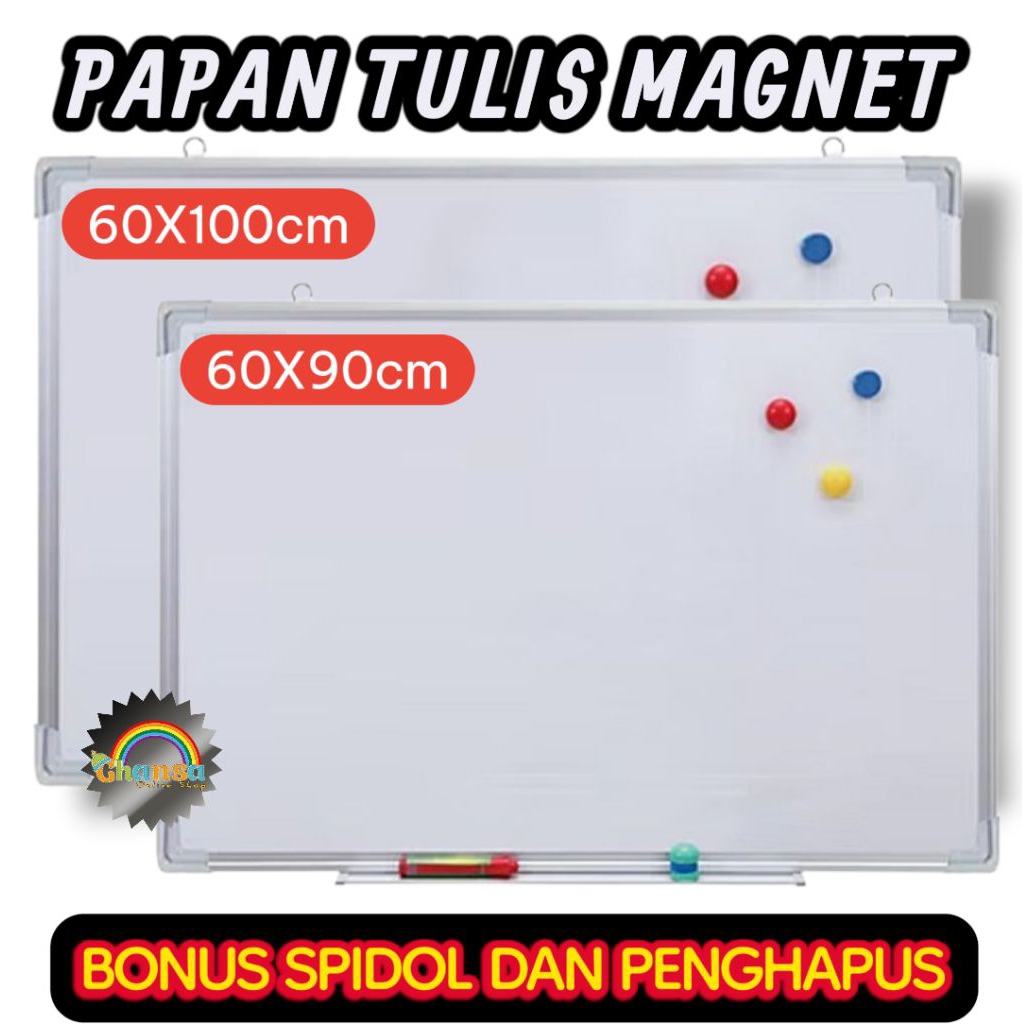 Papan Tulis Besar / WhiteBoard / Papan tulis anak / Papan tulis / Papan tulis sekolah /JUMBO