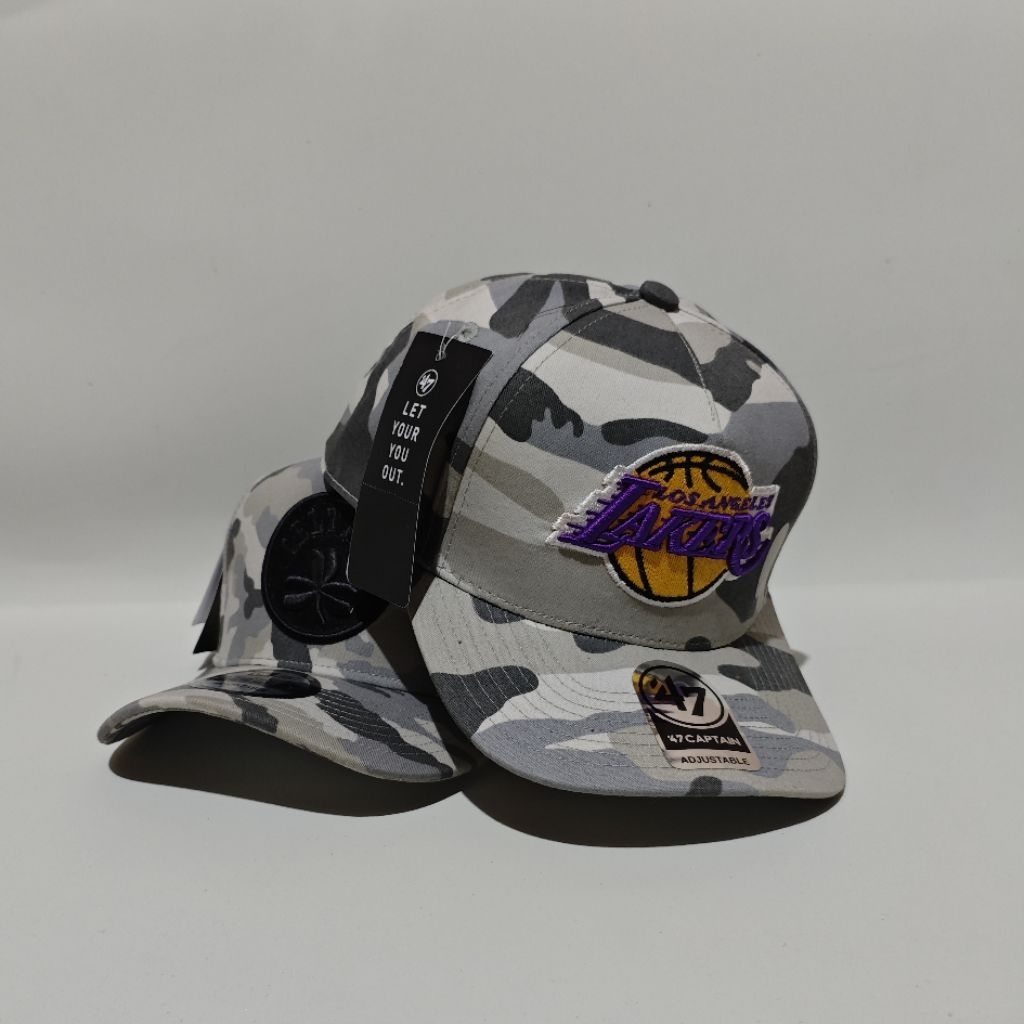 Topi Baseball Clube Basket NBA Lakers Original Premium Best Quality