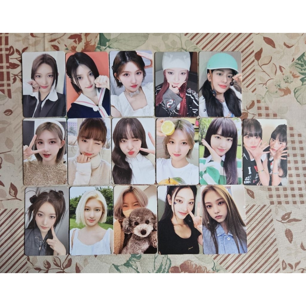 pc ive photocard album i've gaeul yujin leeseo liz dewytree sg fankit afterlike lovedive i am