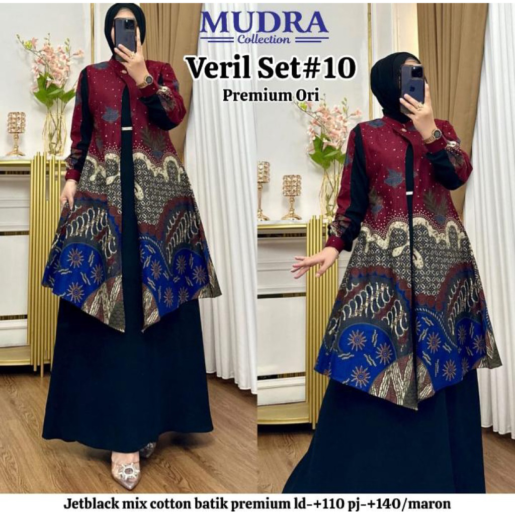 GAMIS BATIK DAVINA DRESS