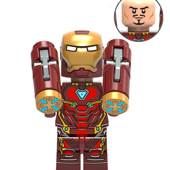 Avengers Ironman Iron Man MK 50 Mark50 Infinity War Action Figure Mini Brick