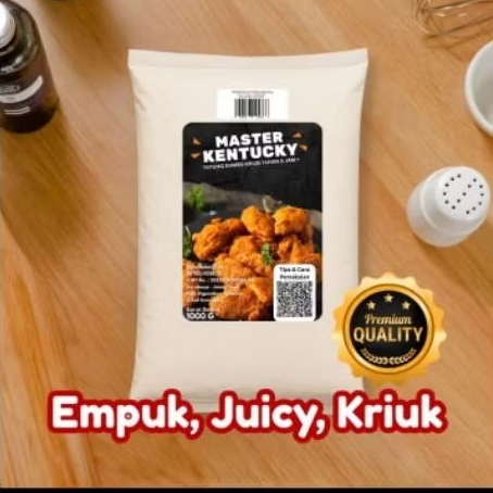 Tepung MASTER KENTUCKY, tepung bumbu serbaguna/ tepung bumbu krispy,/ tepung ayam goreng Kentucky