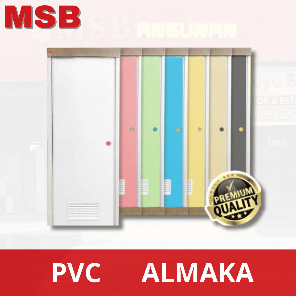 Pintu Kamar Mandi PVC Echo Polos
