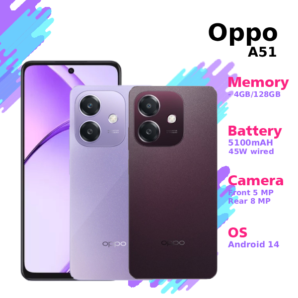 Hp/Smartphone Android Oppo A5i 4/128GB