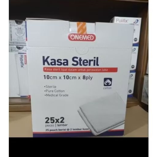 kasa steril lipat dalam onemed