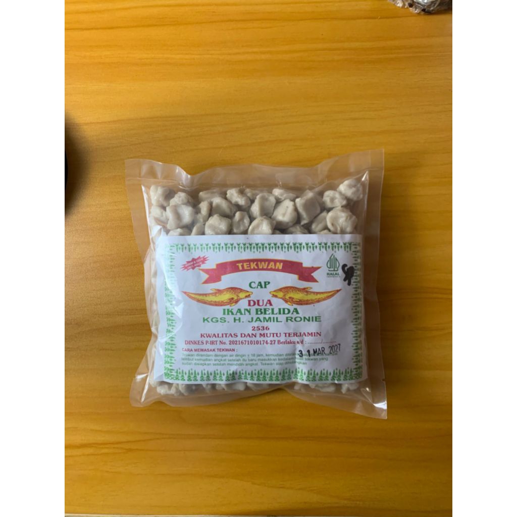 Tekwan Kering / Tekwan Palembang / Khas Palembang