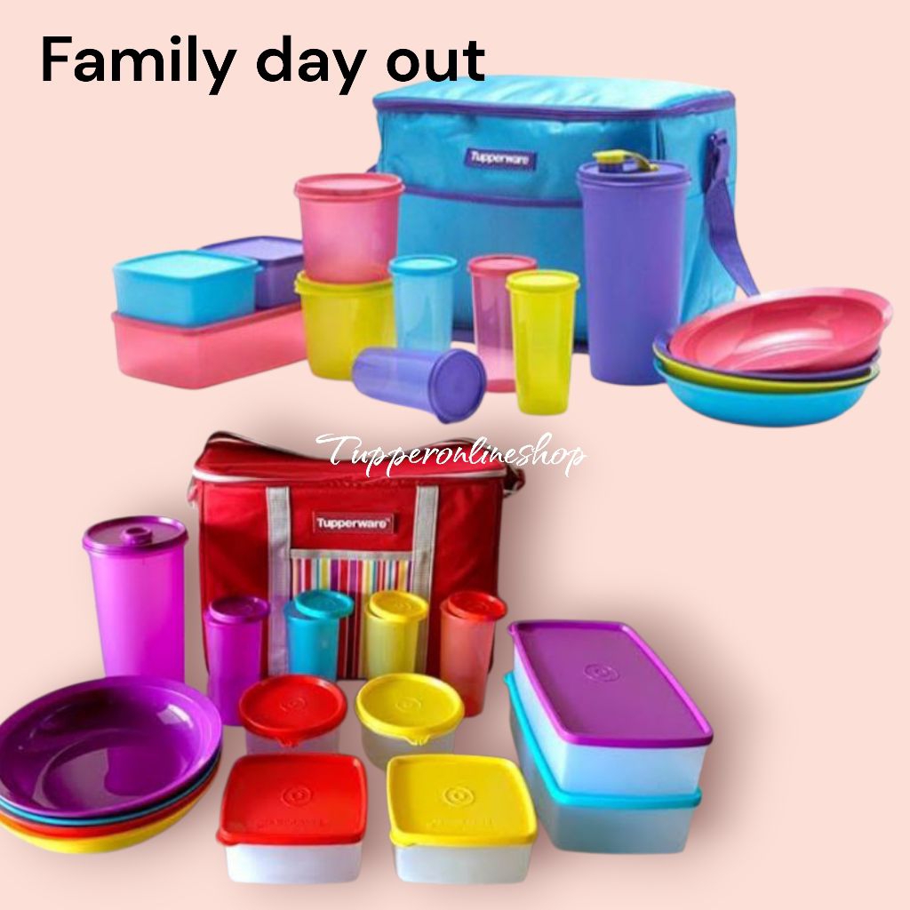 Family day out tupperware / fdo tupperware / perlengkapan piknik