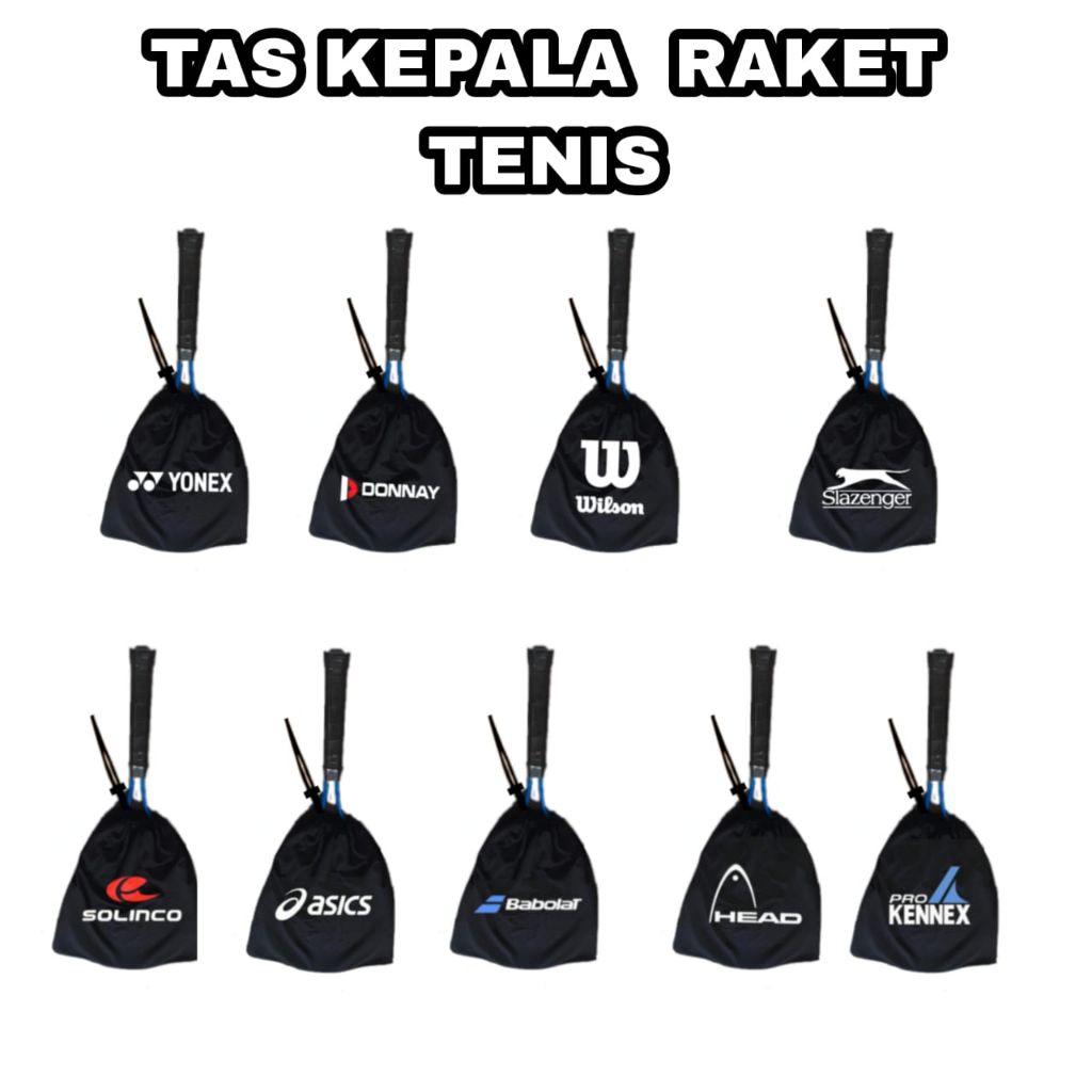 SARUNG KEPALA RAKET TENNIS LAPANGAN/COVER HEAD TENNIS LAPANGAN