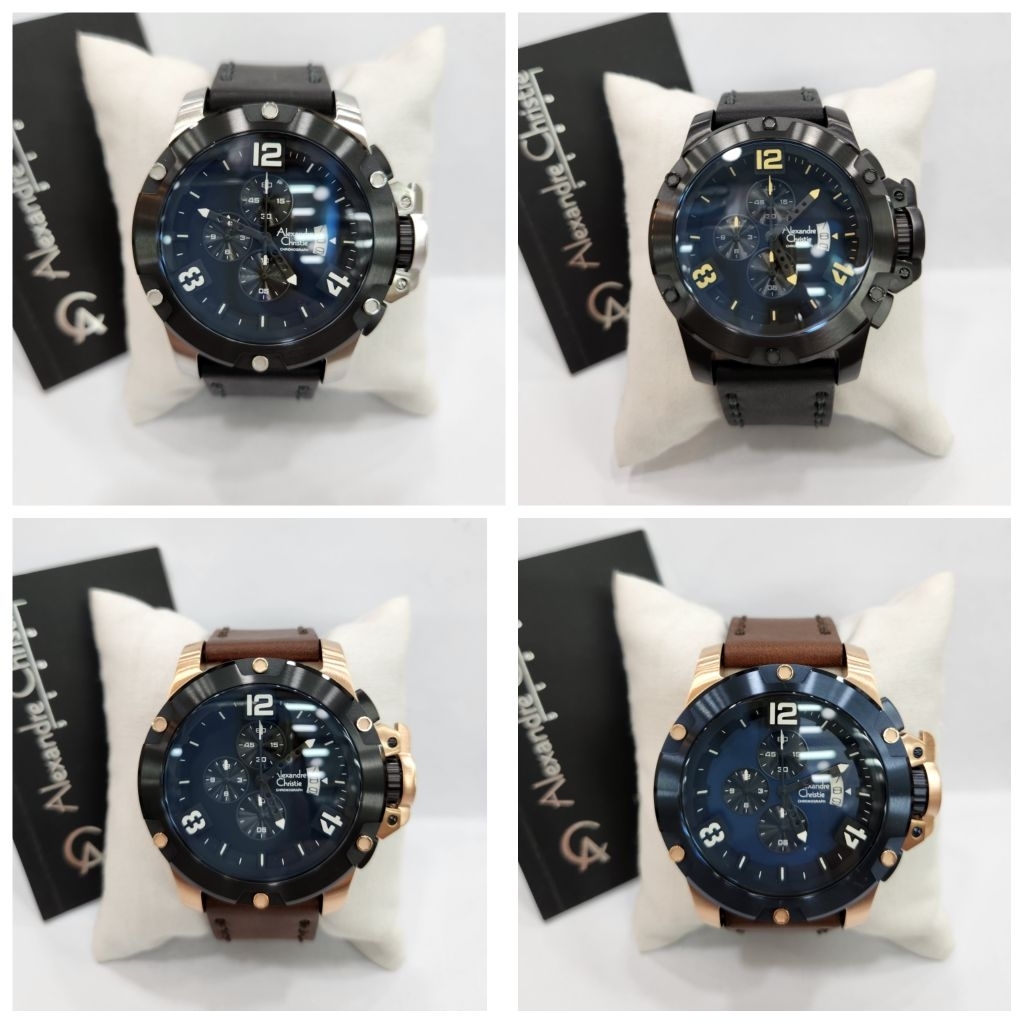 Alexandre Christie AC6295 AC 6295 Jam Tangan Pria Original Garansi Resmi