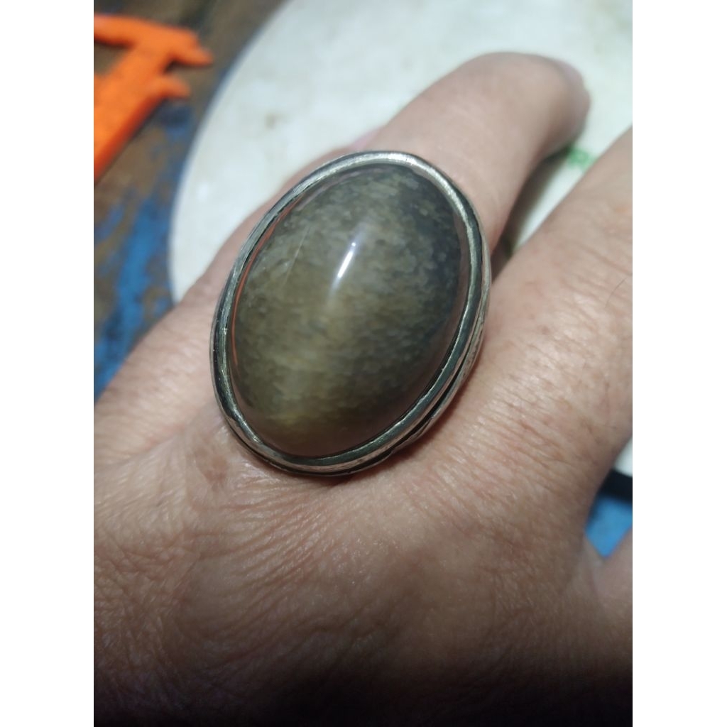 Batu Akik Pandan Nanas Lumut Natural kode t3/2