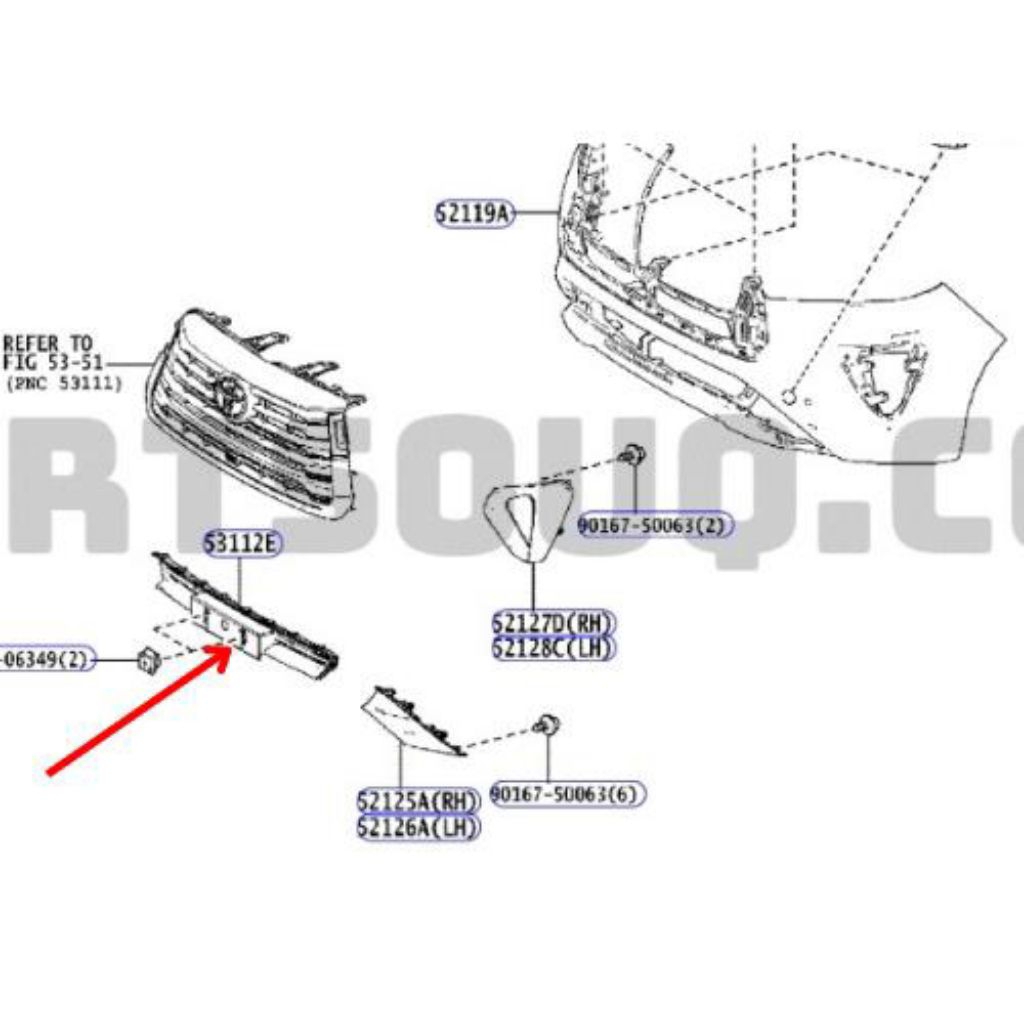 [TOYOTA] RAM BUMPER TOYOTA KIJANG INNOVA REBORN 2020 - 2025 RAM GRILL BEMPER INNOVA REBORN
