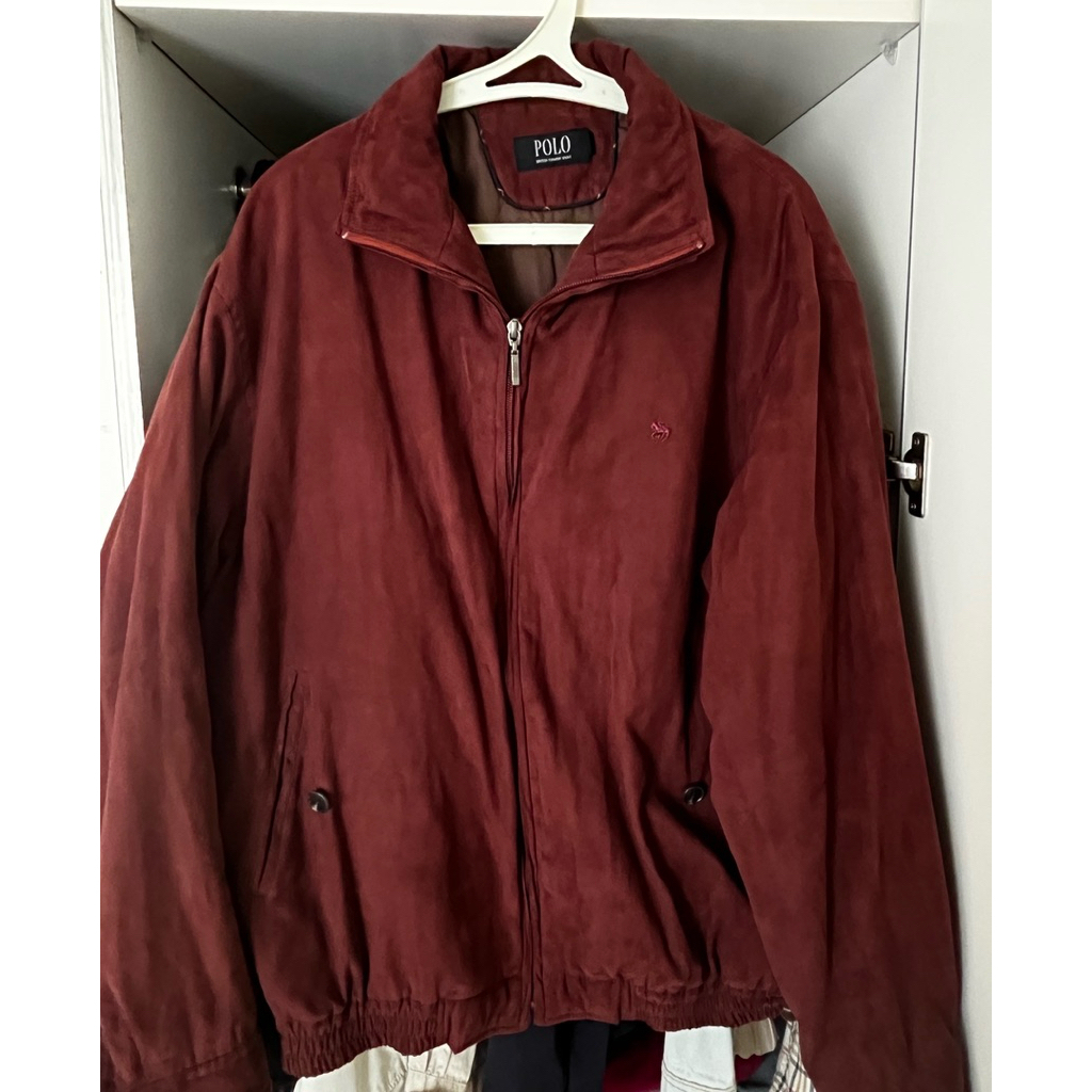 polo harrington maroon