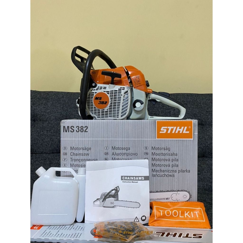TERMURAH CHAINSAW / SENSO BESAR MS 382 STIHL MESIN GERGAJI KAYU BAR 25 INCH STIHL NEW ORIGINAL