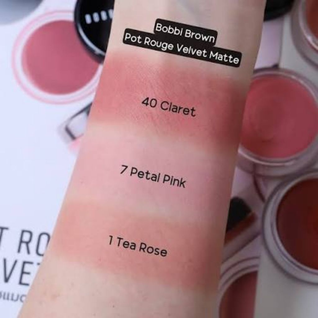 Bobbi Brown Pot Rouge Velvet Matte For Lipstik And Cheeks 100% Original