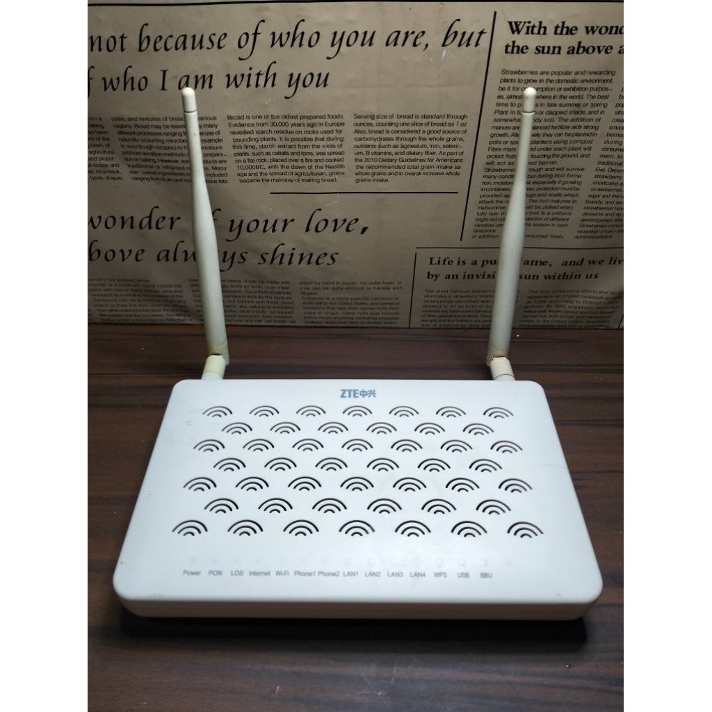 ROUTER GPON PORT BIRU FIRMWARE ZTE TESS NORMAL UNIT ONLY