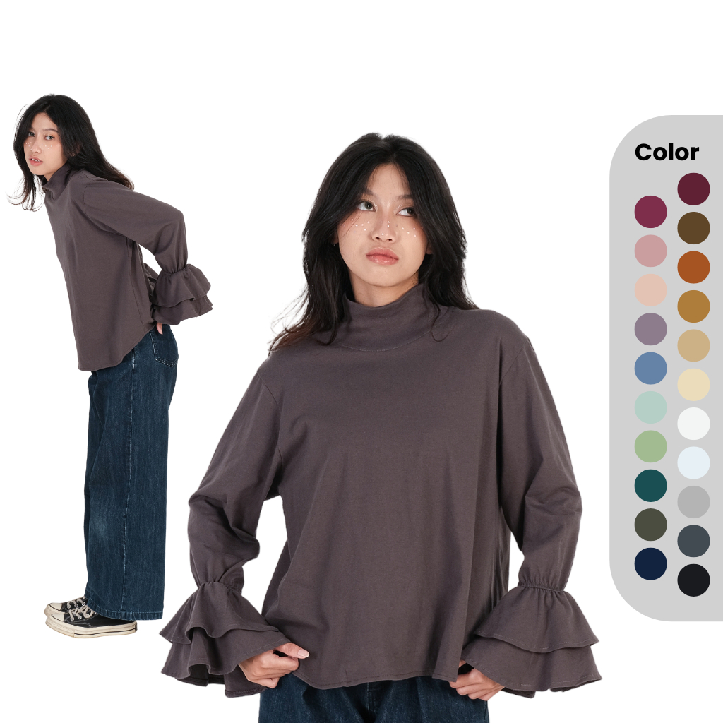 KEEN IDD T shirt Daily Double Poet Sleeve Material Premium Cotton Combed 24s