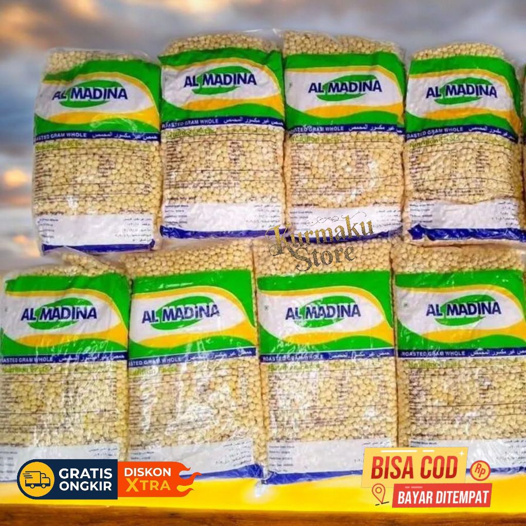 PROMO Kacang ARAB Al Madinah 1Kg /Kacang Arab Matang/Renyah