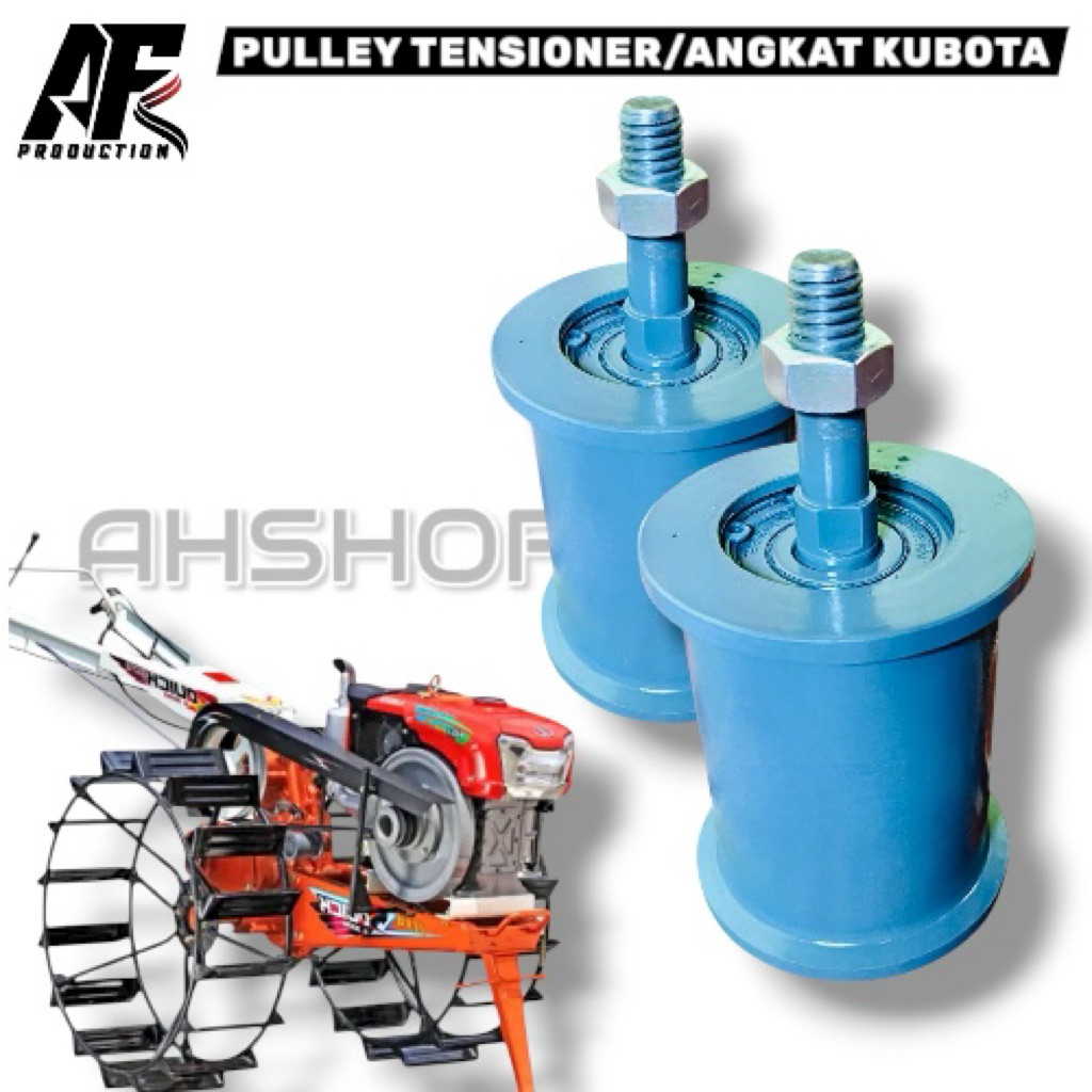 PULLEY TENSION / PULLEY ANGKAT KUBOTA G1000 G3000 ZEVA BAHAN BESI BERKUALITAS DOUBLE BEARING BARU BU