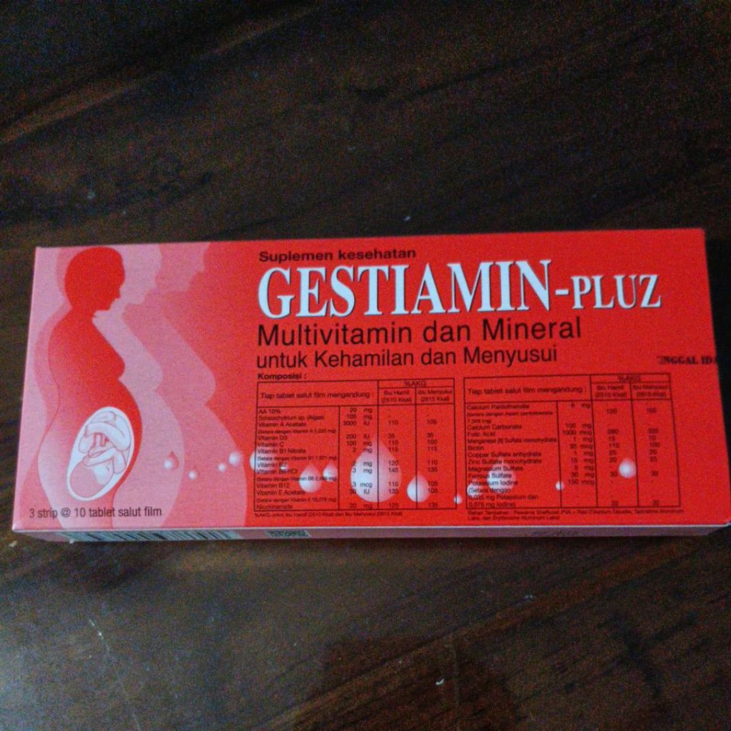 Gestiamin Pluz Vitamin Ibu Hamil
