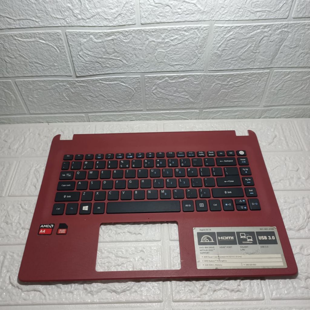 Kesing Case Casing Frame Keyboard Acer Aspire 14 Es1-420 Es1-421