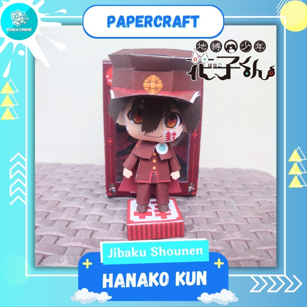 Hanako Kun Jibaku Shounen Paper Craft | Paper Craft Anime Jibaku Shounen