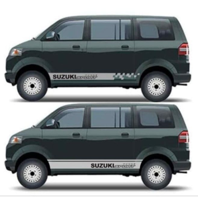 Stiker Striping Mobil Suzuki APV // stiker mobil suzuki apv luxury // sticker mobil suzuki apv