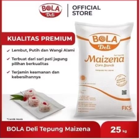 Tepung Maizena Bola Deli Maizena 25 kg