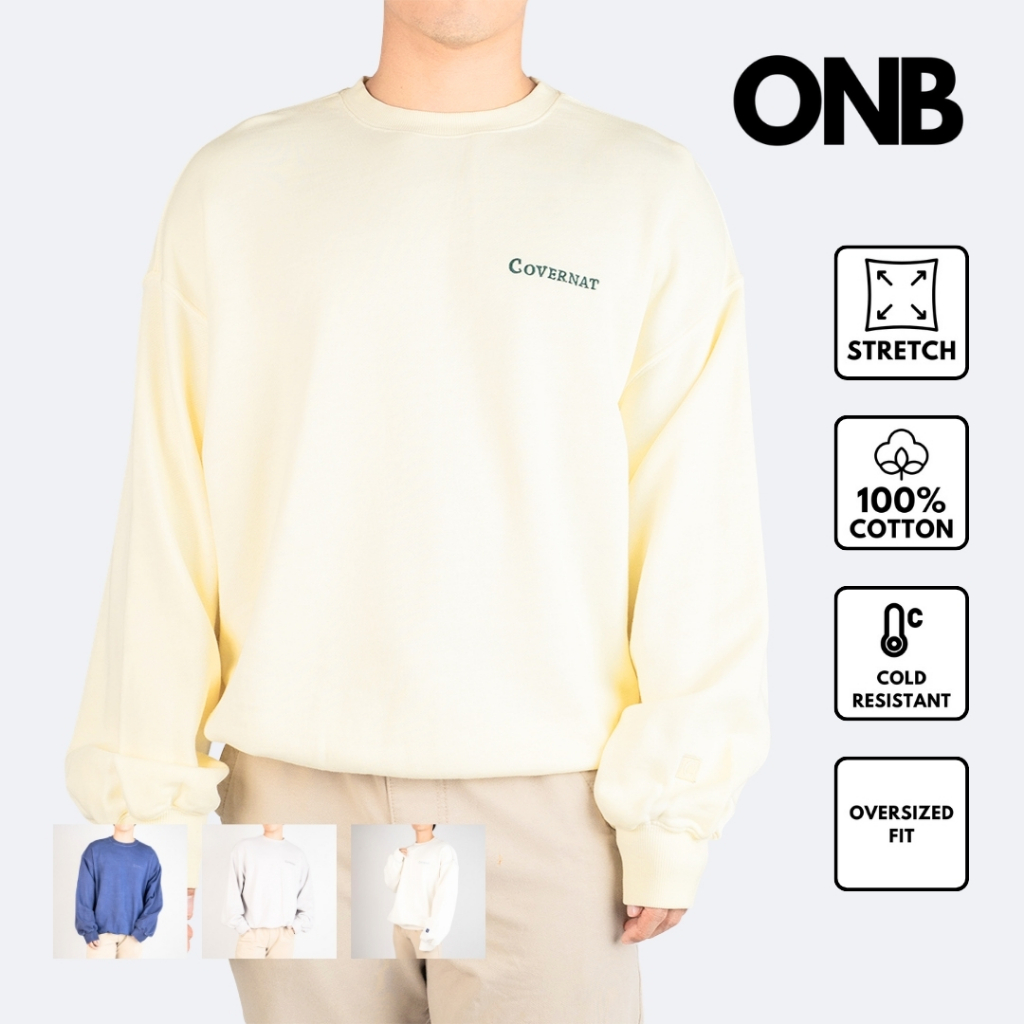 Sweater pria keren sweater cowok sweater korea CVRNAT SCRIPT