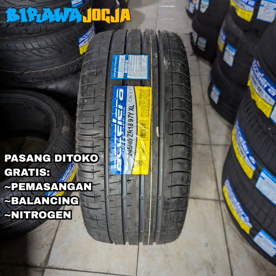 BAN ACCELERA PHI R RING 18 UKURAN 245 40 R18 - BAN MOBIL CAMRY, ACCORD, BMW R18