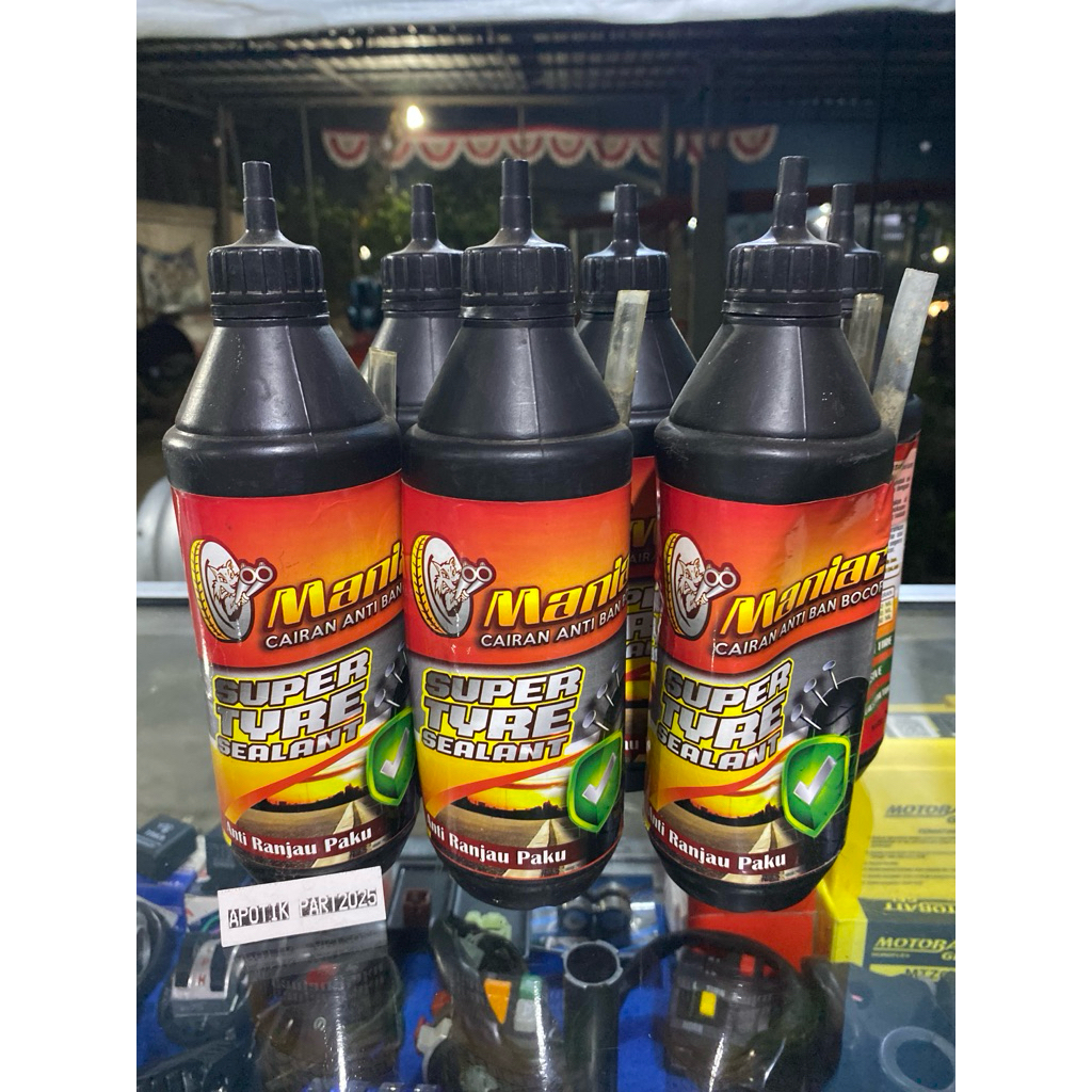 Cairan Tambal Ban Tubeless Motor Mobil anti bocor @500ml - Cairan tubles anti ranjau paku