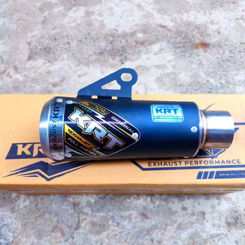 Knalpot Racing Silincer KRT K2 Original Balap Drag Kompetisi Bore up 130cc 150cc 180cc 200cc Jupiter