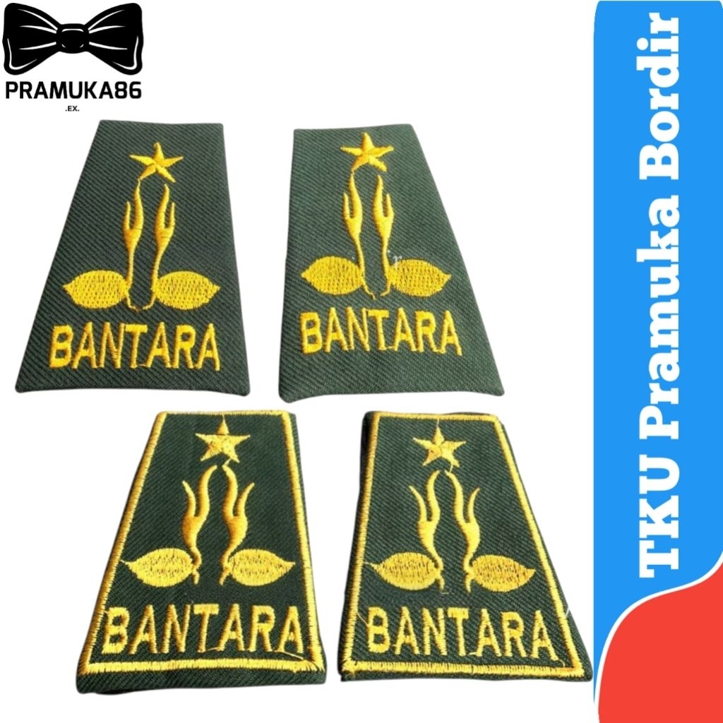 Sepasang Bantara Bordir  / Tku Bantara Bordir / Dek Pundak Pramuka