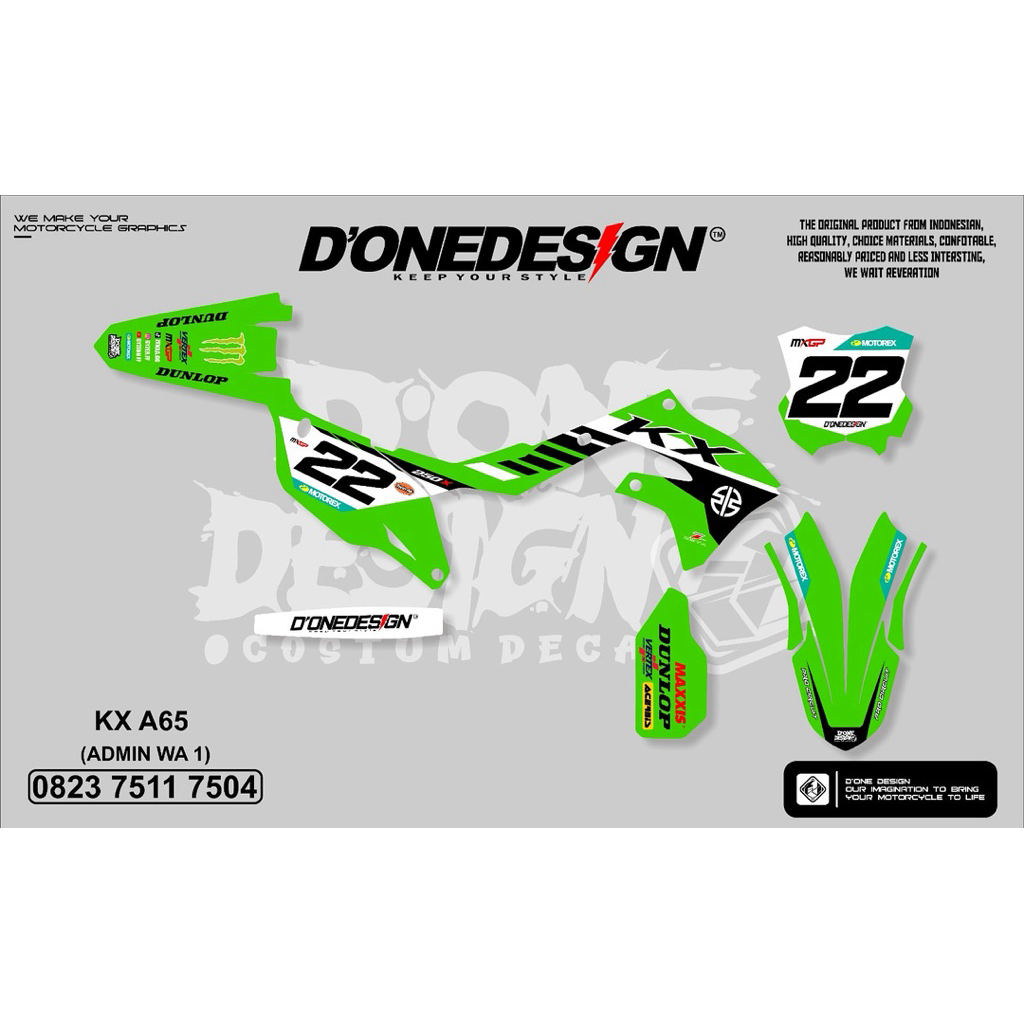 decal kx 250