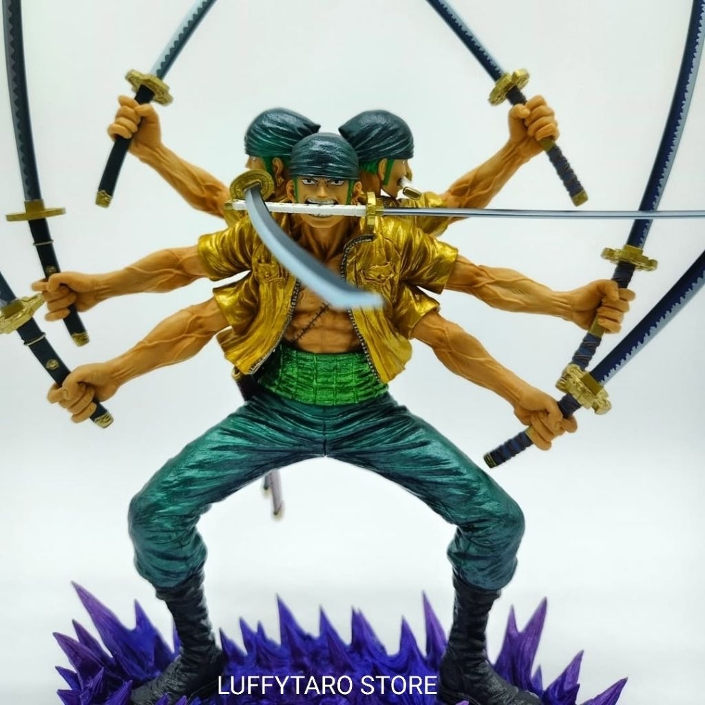 Action Figure Zoro Ashura One Piece Masterlise Ichiban Kuji Last One