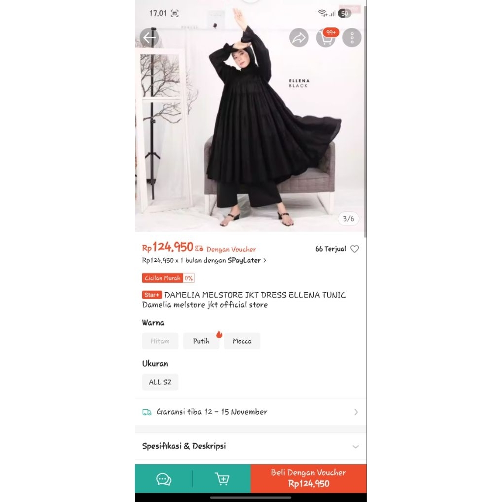 tunik rayon ori damelia