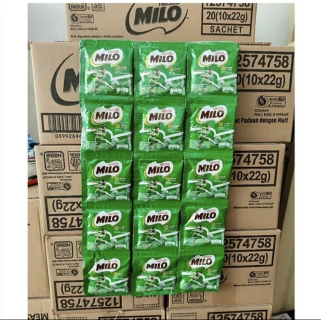 Milo sachet 1 renceng (10 sachet)