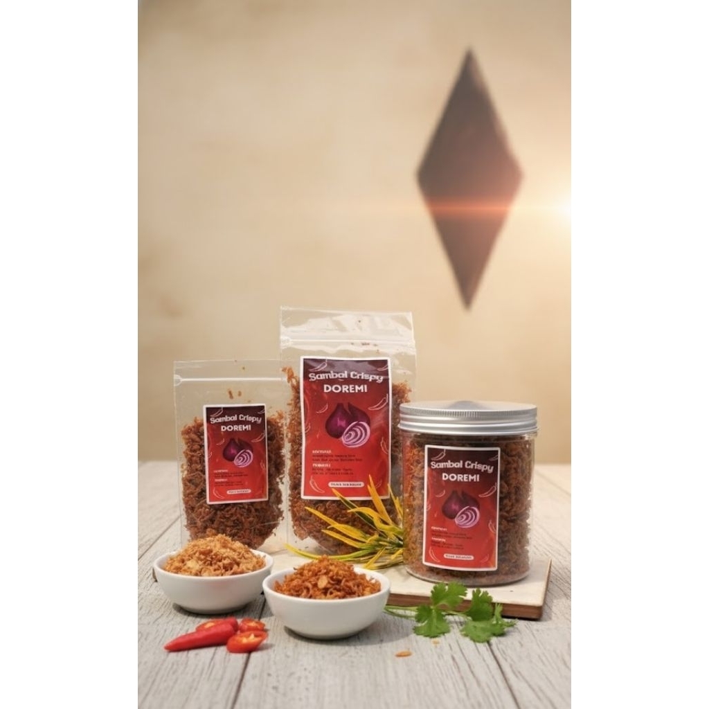 Sambal Krispy Brambang Goreng Pedas