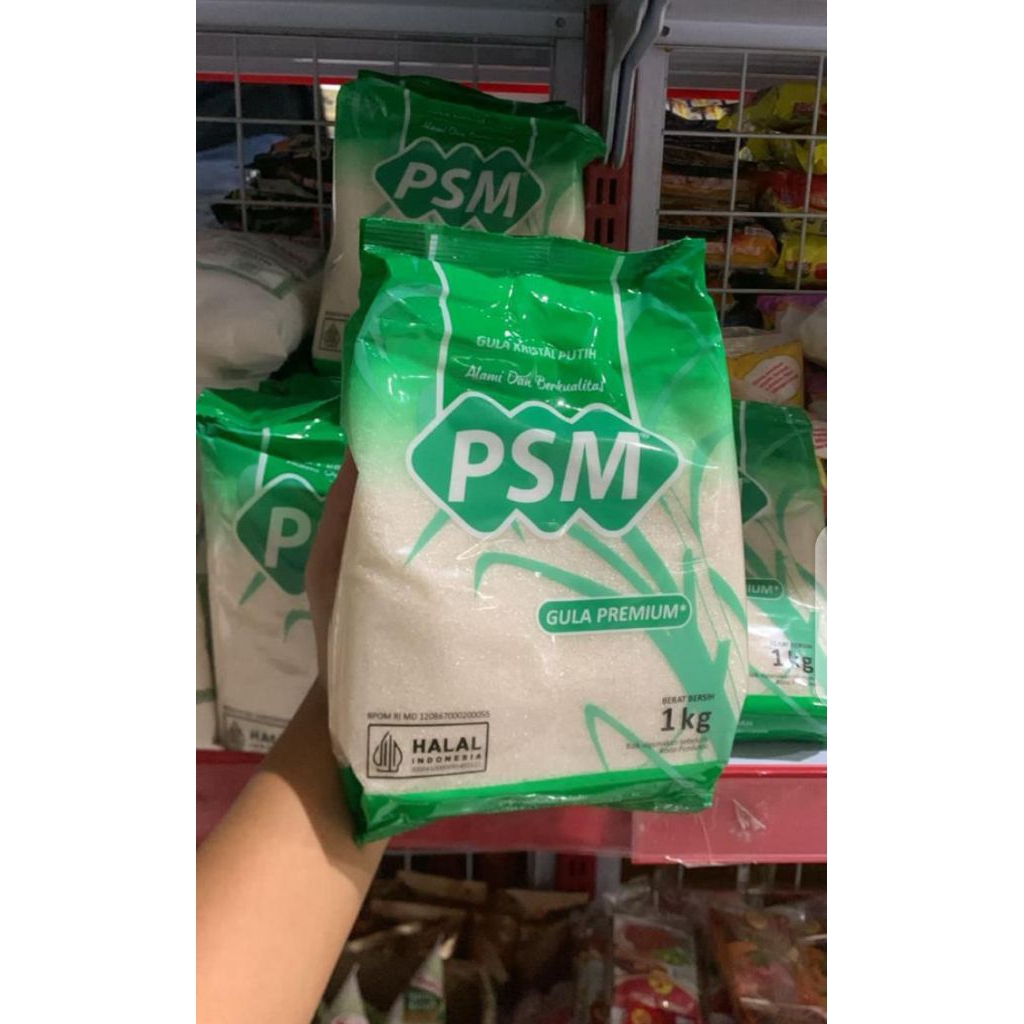 1 dus karton isi 20 pack berat 1 kg gula pasir PSM pusat sembako murah harga grosir bandung bisa kir