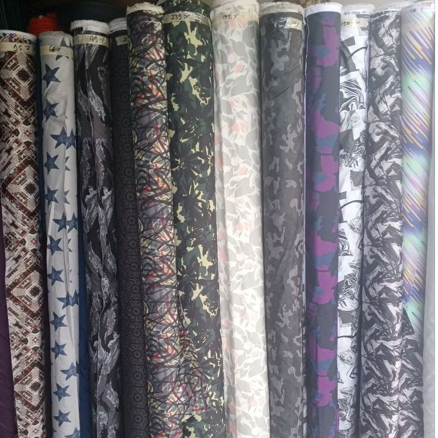 Despo mayer motif aftrak ranting waterproof kain tbal arahan jaket