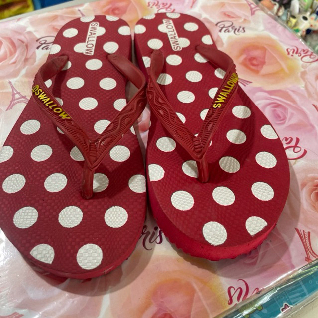 Sandal Jepit / Swallow / Totol Putih / Random Warna