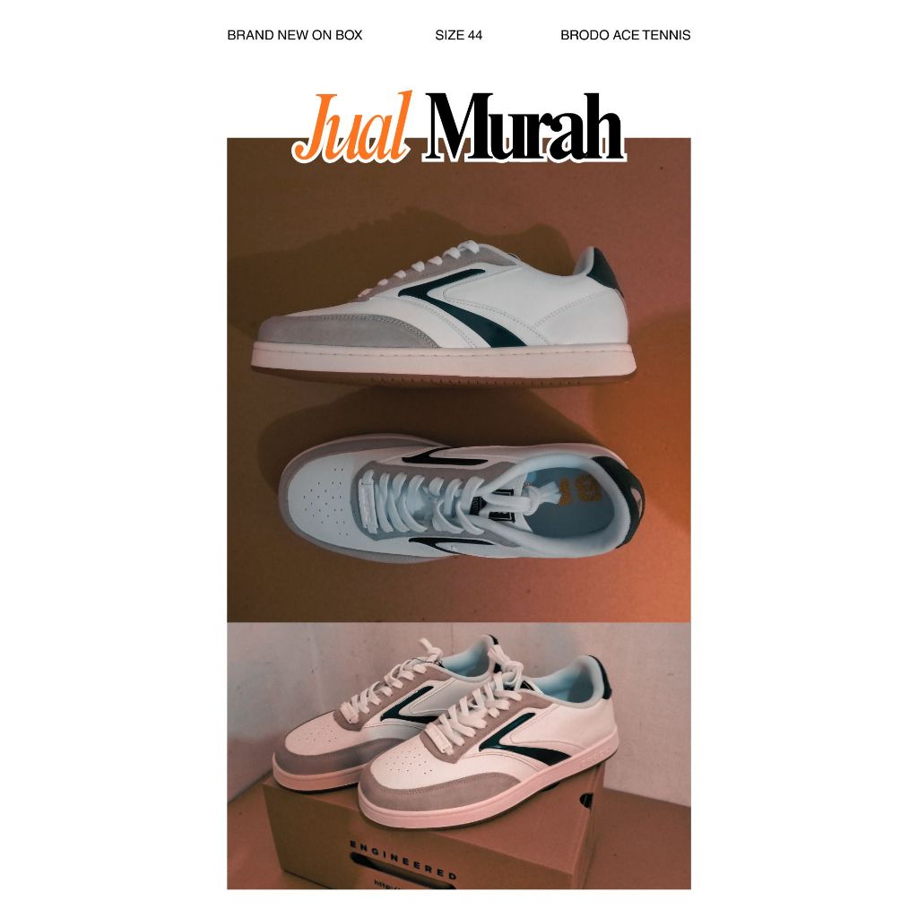 BRODO - Ace Tennis Ivory Olive