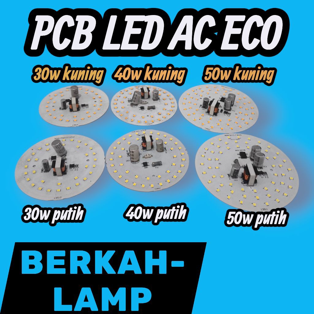 PCB LED AC ECO 30W 40W 50W