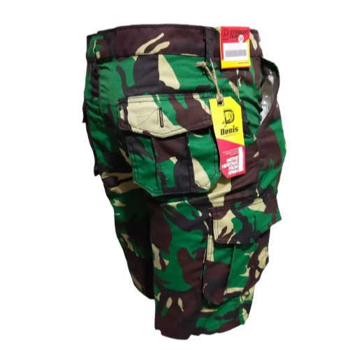 Celana Pendek Loreng Pria Celana Cargo Loreng Celana Pendek Pria Celana Pendek Loreng Army TNI