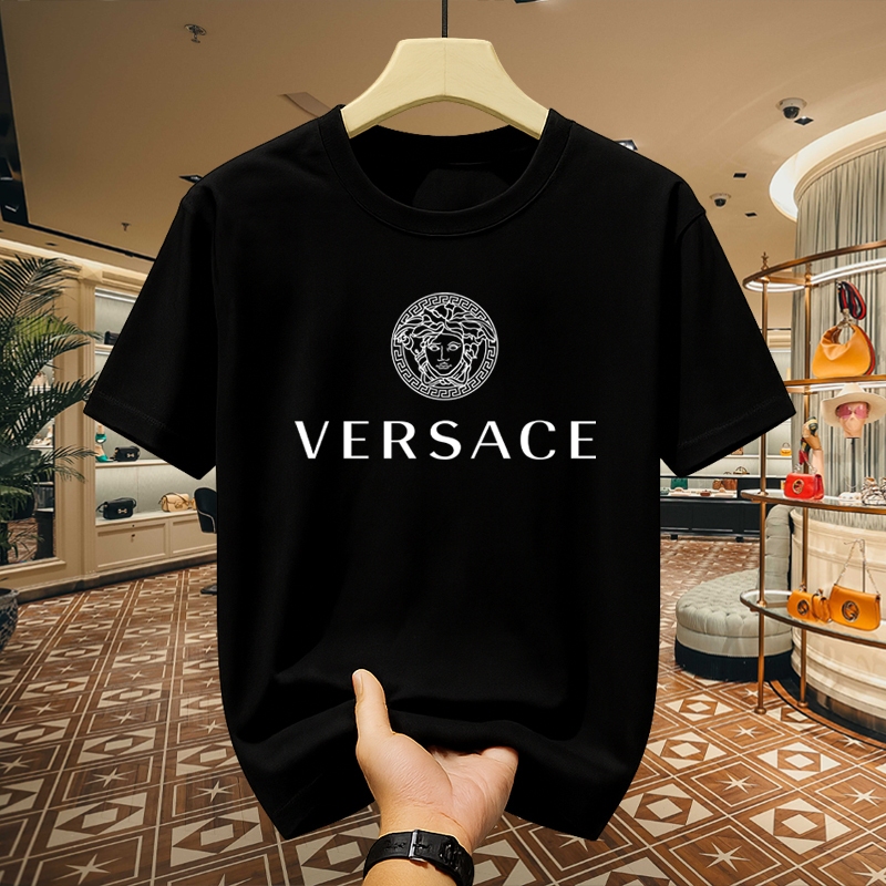 Kaos Pria Versace Original Versace T-shirt Fashion Premium & Klasik