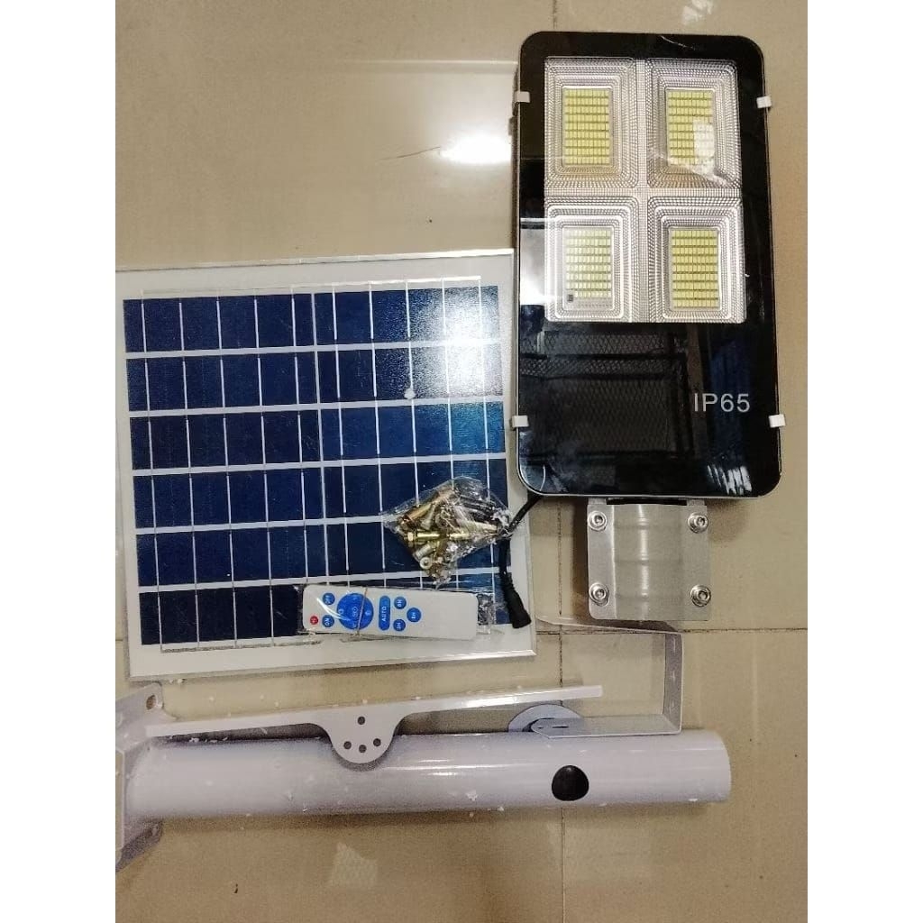 Lampu PJU solar panel 200watt 2in1 Lampu jalan PJU LED 200 Watt