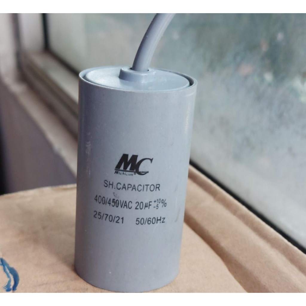 capasitor pompa air 20uf